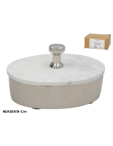 ORGANIZADOR CON TAPA OVALADO 16X12X9CM