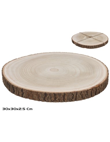 PEANA MADERA IRON 30X30X2,5CM