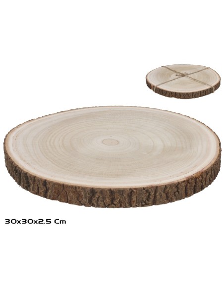 PEANA MADERA IRON 30X30X2,5CM