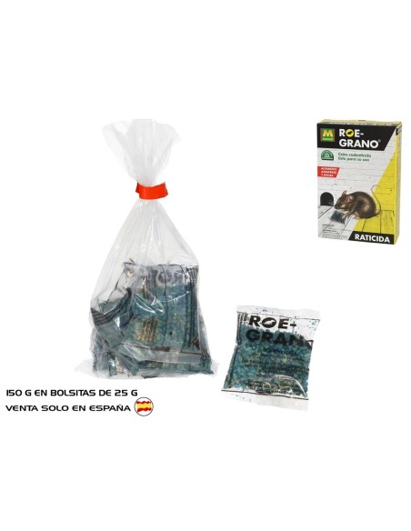 RATICIDA EN GRANO 150 g