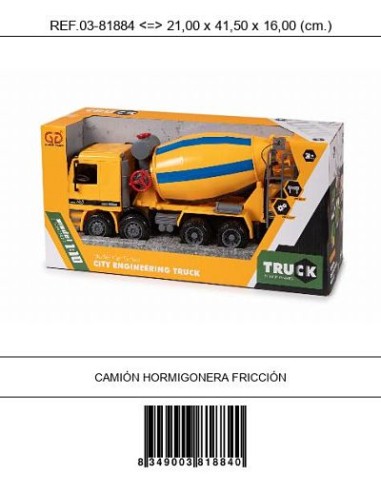 CAMI?N HORMIGONERA FRICCI?N