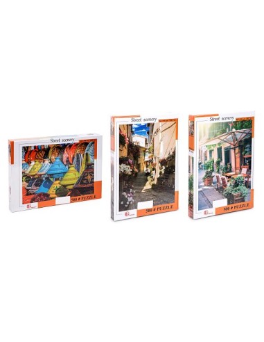 PUZZLE 500 PIEZAS SURTIDO MODELOS