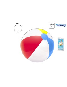 PELOTA HINCHABLE 6 PANELES 51CM