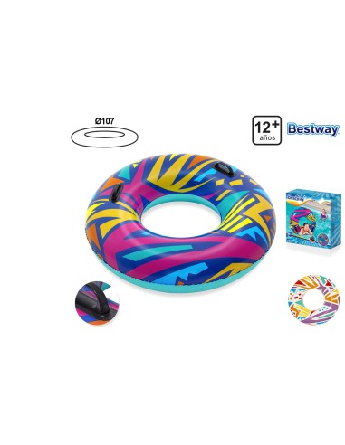 CIRCULAR TRIBAL SURT. C/ASAS Ø107CM. Caja