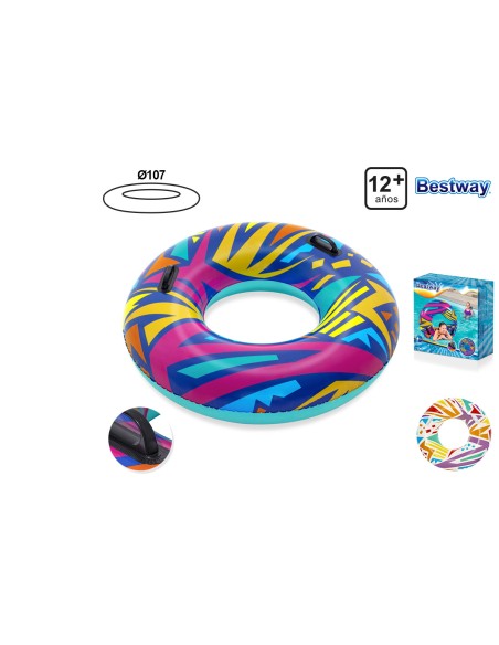 CIRCULAR TRIBAL SURT. C/ASAS Ø107CM. Caja