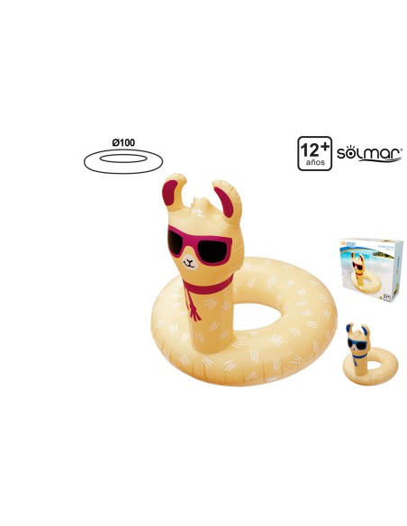 CIRCULAR LLAMA "SOLMAR" 100CM