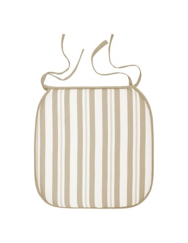 COJÍN SILLA ESSENTIAL 39 X 39 STRIPES BEIGE