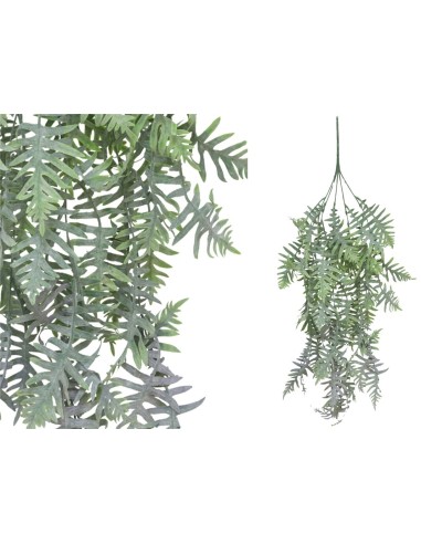 COLGANTE HELECHO FLOCADO X 5 -83CM