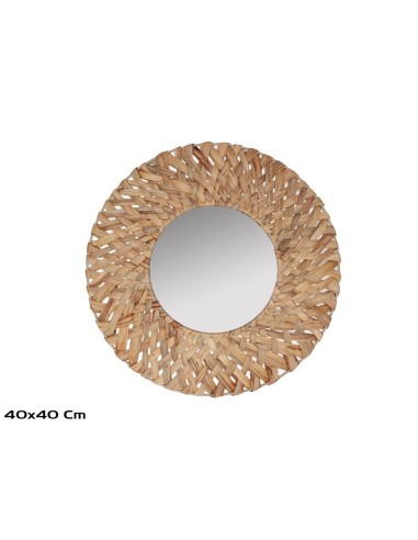 ESPEJO REDONDO DUNA  40X40X2CM