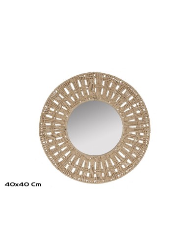 ESPEJO REDONDO MARTE 40X40X2CM