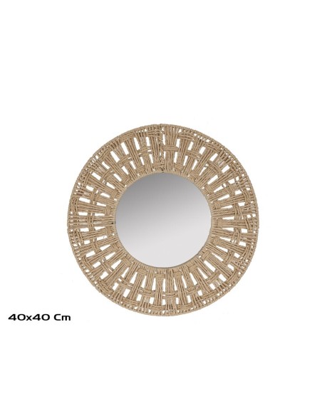 ESPEJO REDONDO MARTE 40X40X2CM