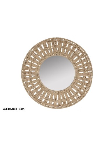 ESPEJO REDONDO MARTE 48X48X2CM
