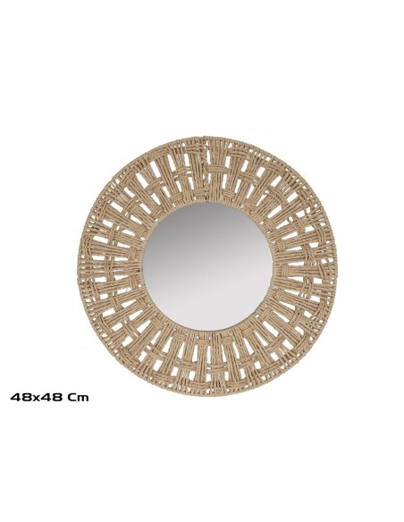 ESPEJO REDONDO MARTE 48X48X2CM