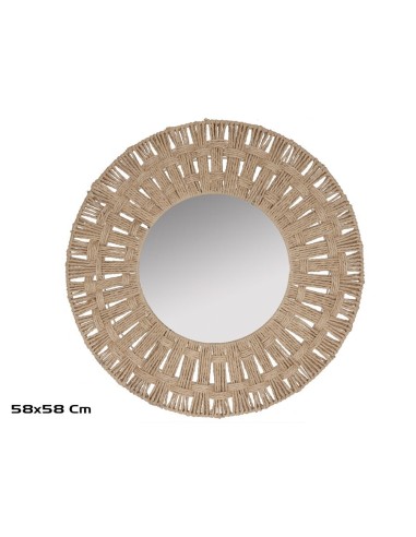 ESPEJO REDONDO MARTE 58X58X2CM