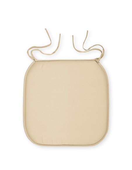 COJÍN SILLA ESSENTIAL 39 X 39 LISO ARENA