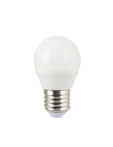 BOMBILLA BOLA LED PACK2 4.9W E27 480LM 6500K LUZ FRIA