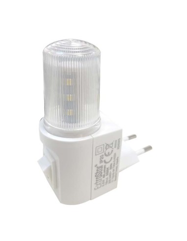 LUZ DE NOCHE CON INTERRUPTOR 0.6W 48LM 6500K LUZ FRIA