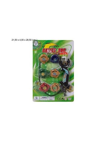 PEONZAS 6 BLISTER  CON LANZADERA