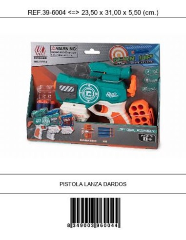 PISTOLA LANZA DARDOS