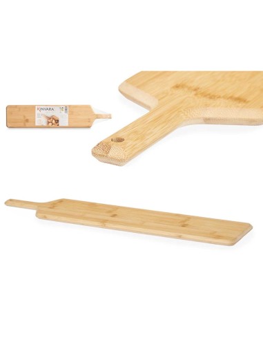 TABLA BAMBU APERITIVO MANGO 65 X 14 X 1,5 CM