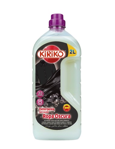 KIRIKO DETERGENTE LIQUIDO ROPA OSCURA 2L