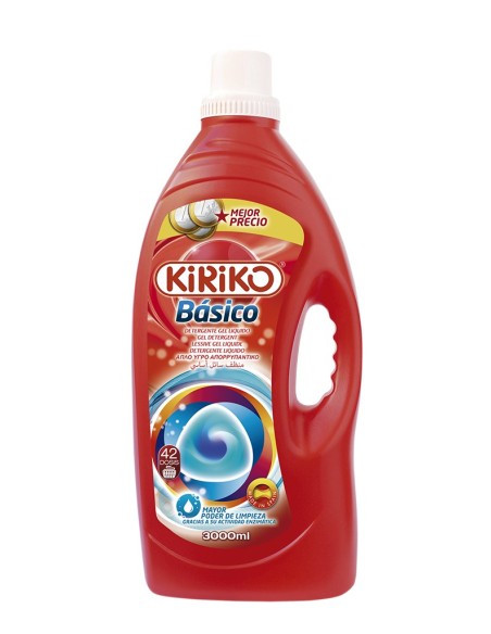 KIRIKO DETERGENTE LIQUIDO BASICO 3L