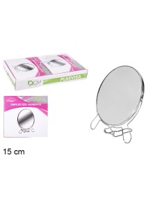 ESPEJO DOBLE CON AUMENTO REDONDO 15CM