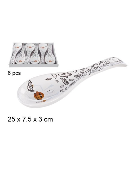 CUCHARA CERAMICA DEC.COCINA
