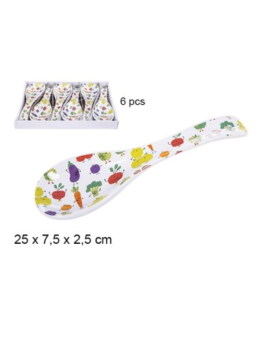 CUCHARA CERAMICA VERDURAS