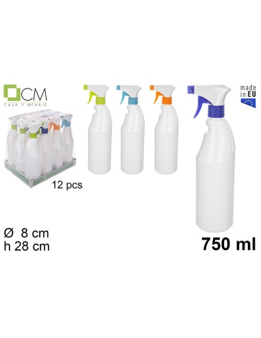 PULVERIZADOR 750ML BLANCA