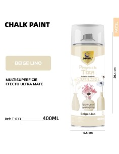 SPRAY TIZA 13-BEIGE LINO 400ML