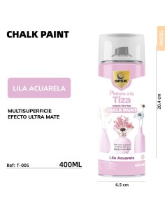 SPRAY TIZA 5-LILA ACUARELA 400ML