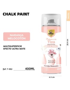 SPRAY TIZA 2-NARANJA MELOCOTON 400ML