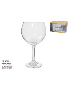 SET 6 GRAN COPAS LAGO 600ML