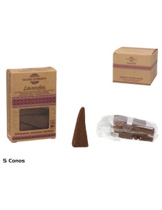 INCIENSO 5 CONOS LAVANDA ORGANICO