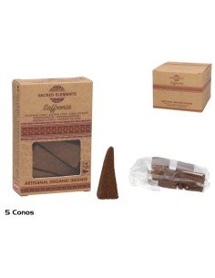 INCIENSO 5 CONOS SAFFRONIA ORGANICO