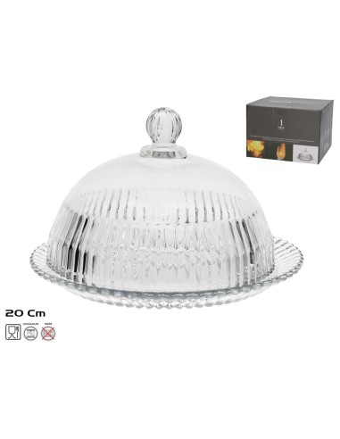 TARTERA CRISTAL ANA 20X20X13,5CM