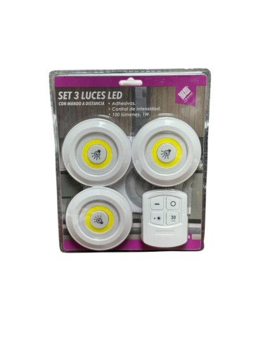 LAMPARA NOCHE 3 UND CON MANDO