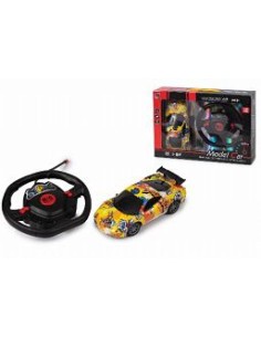 COCHE DEPORTIVO COLORES VOLANTE R/C