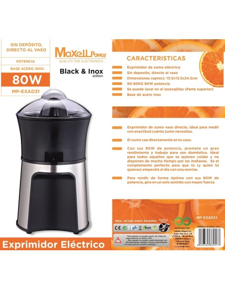 EXPRIMIDOR DE ZUMO ELECTRICO MPEXAD31 - 9577