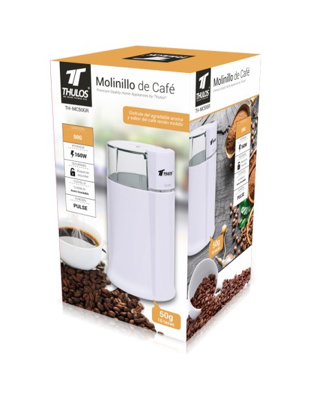 MOLINILLO CAFE THULOS BLANCO . THMC 50GRWH - 4620