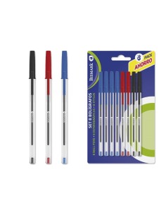 BOLIGRAFO E.  SET 8 UNIDADES