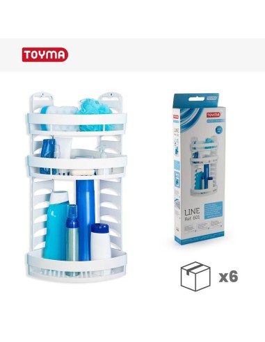 RINCONERA TRIPLE LINE BLANCO 25 x 25 x 60