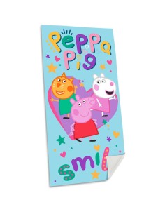 TOALLA DE ALGODON 70x140CM PEPPA PIG (6x4)