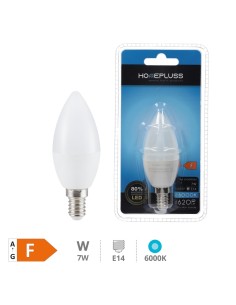 BOMBILLA LED VELA 7W E14 6000K