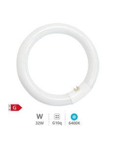BOMBILLA TUBO 32W 6400K FLUORESCENTE CIRCULAR