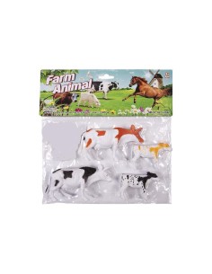 ANIMALES GRANJA 4 PCS BOLSA