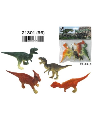 BOLSA 4 DINOSAURIOS (24)(96)