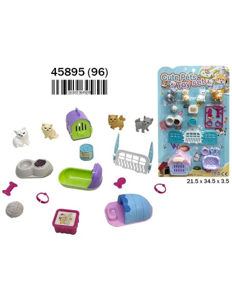 BLISTER MASCOTAS GATOS ACC. (24)(96)