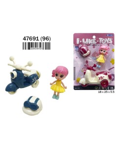 BLISTER MUÑECA SCOOTER CASCO (24)(96)